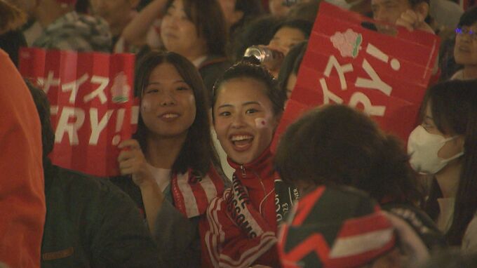 【ラグビーＷ杯】日本代表決勝トーナメント進出ならず　パブリックビューイングから熱い声援　大分　|　大分のニュース｜OBS NEWS｜大分放送