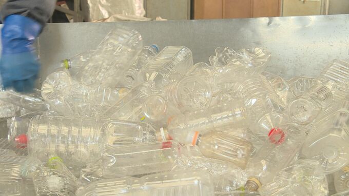 使用済ペットボトルすべてを新しいペットボトルに…「ペットボトル水平リサイクル」スタート　全量は山口県内初　宇部市　|　山口のニュース・天気・防災｜tys NEWS｜ｔｙｓテレビ山口
