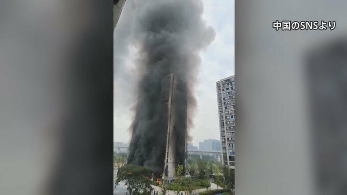中国・浙江省杭州市のマンションの駐輪場で火災　当局はけが人なしと発表