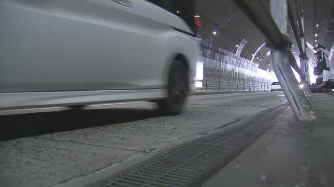 広島･福山市のトンネル内で軽乗用車がシニアカーはねる　シニアカーの男性(83)が死亡|TBS NEWS DIG