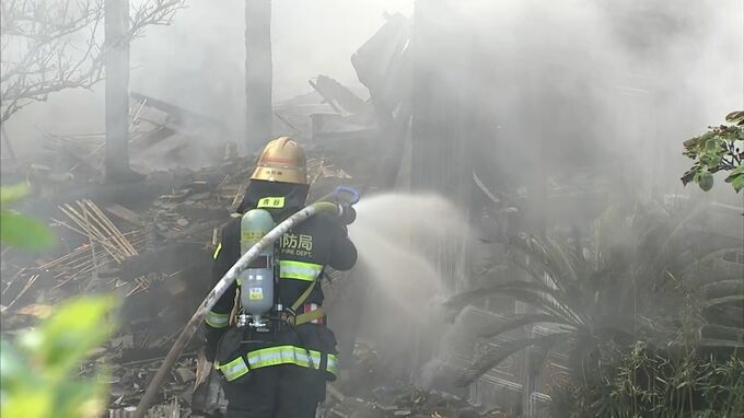 住宅火災が発生 消火活動中…鳥取県鳥取市　|　BSSニュース | BSS山陰放送