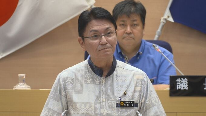 【那覇市長選挙】2期目挑戦を正式表明　知念覚那覇市長|TBS NEWS DIG