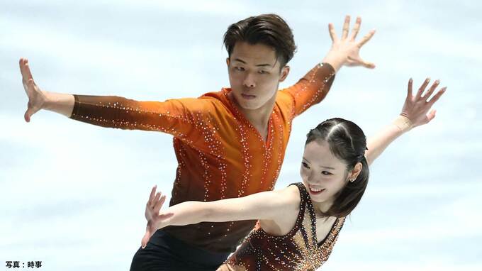“ゆなすみ”長岡柚奈＆森口澄士組が優勝！りくりゅう不在も会心の演技で魅了、アイスダンスは“うたまさ”が連覇【全日本フィギュア】|TBS NEWS DIG
