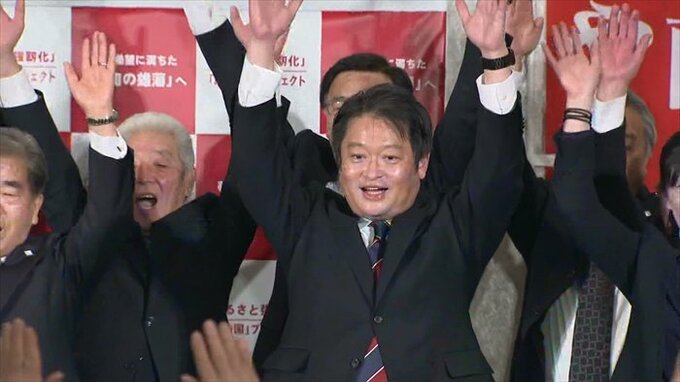 山梨県知事選　現職の長崎幸太郎氏が2選目へ　組織力生かし全県的に支持獲得　|　山梨のニュース | ＵＴＹテレビ山梨