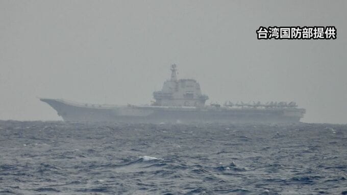 中国軍空母「山東」台湾周辺での軍事演習に参加　中国軍が明らかに|TBS NEWS DIG