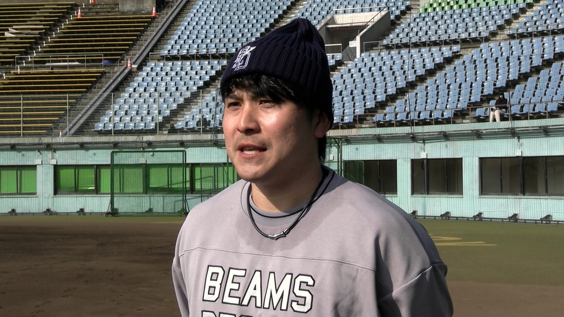 横浜DeNAベイスターズの佐野恵太選手が地元・倉敷で自主トレ「僕自身も