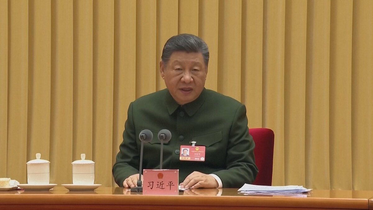中国 習近平国家主席 「中国共産党に背く者が軍にいてはならない」幹部 
