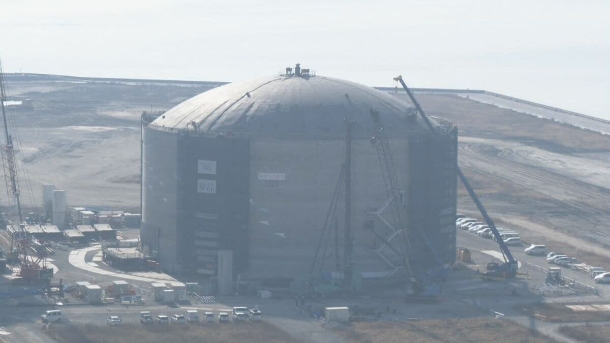 JERA碧南火力発電所 アンモニアを燃料の一部に 脱・二酸化炭素の排出目指し…2029年度中の事業開始へタンク公開