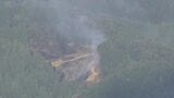 岐阜・恵那市の山林で火事 「煙と炎が上がった」との119番通報 男性が火を消そうとして手にやけど 約4時間後に消し止められる|TBS NEWS DIG