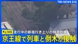 【ライブ】京王線で列車と倒木が接触 一部区間で運転見合わせ 京王電鉄 午後1時半現在|TBS NEWS DIG