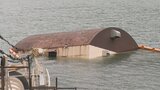放水用のポンプ小屋が浸水 雨で増水の西湖で水位上昇 湖畔のキャンプ場はキャンセルも|TBS NEWS DIG