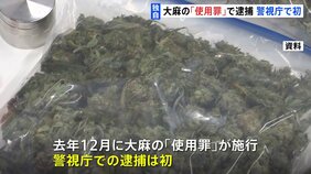 【独自】都内の男女2人が「大麻」を使用したとして逮捕・起訴　警視庁初&nbsp;大麻「使用罪」は24年12月に施行|TBS NEWS DIG