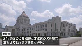 参議院選挙きょう投開票、最大の焦点は与党が過半数維持出来るか　期日前投票は過去最多に|TBS NEWS DIG