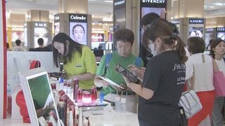 全国の百貨店　先月のインバウンド売り上げ5か月ぶりプラス　燃料高騰による減便ラッシュ「必ず影響する」| TBS CROSS DIG with Bloomberg