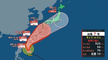 台風情報】台風8号(ヒーゴス)発生…“ダブル台風”が日本に接近のおそれ