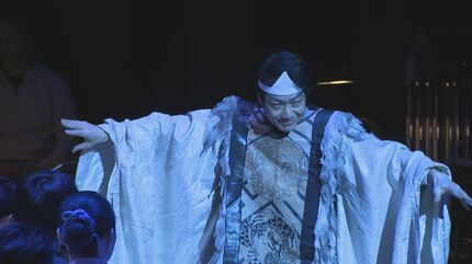 狂言師・野村萬斎さん 石川県立音楽堂・パイプオルガンリニューアル