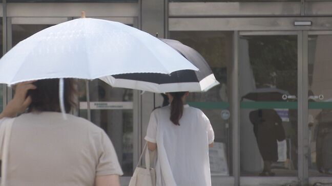 ほとんどの地点で30℃超…一方、大気不安定　雷伴う激しい雨注意　福島|TBS NEWS DIG