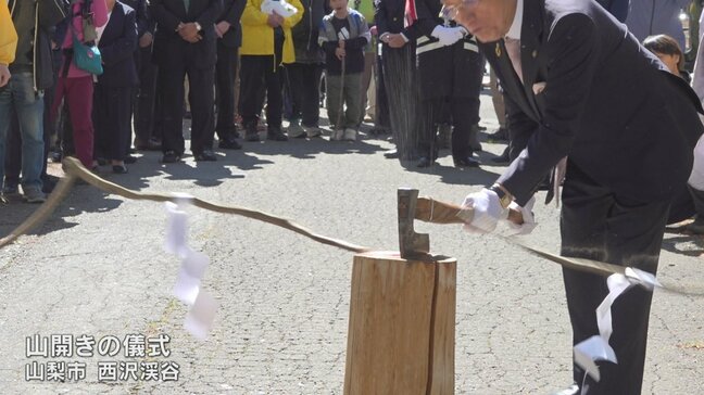 新緑を楽しむ多くの登山者で賑わう　国内屈指の渓谷美を誇る景勝地・西沢渓谷で山開き　山梨市|TBS NEWS DIG