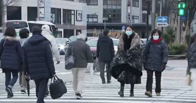 「災害なく穏やかな生活に」年末年始最大で9連休が明けて…金沢中心部にもいつもの通勤風景戻る|TBS NEWS DIG