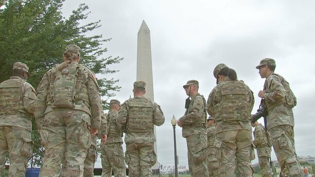 首都ワシントンへの州兵派遣　トランプ大統領の任期満了の2029年1月までの任務継続を検討　米報道|TBS NEWS DIG