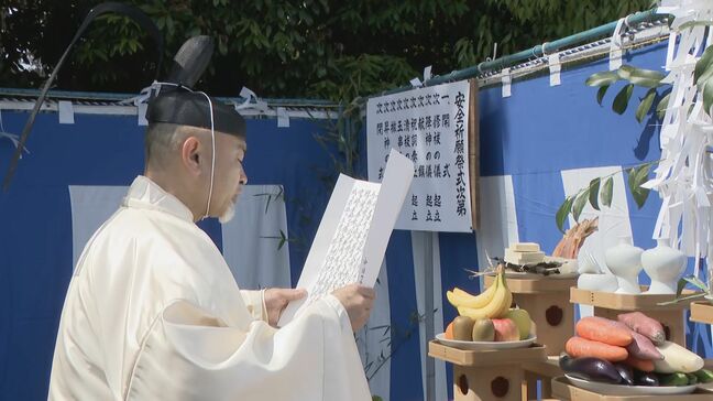 第66回「中日クラウンズ」 4月30日の開幕に向け“安全祈願祭” 連覇狙う浅地洋佑選手ら105人が出場予定 愛知・東郷町|TBS NEWS DIG
