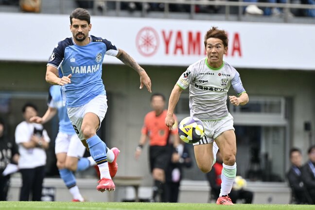 ジュビロ磐田 マテウス・ペイショットの劇的決勝弾で藤枝MYFCとの“蒼藤決戦”を制す【J2リーグ第15節速報】|TBS NEWS DIG