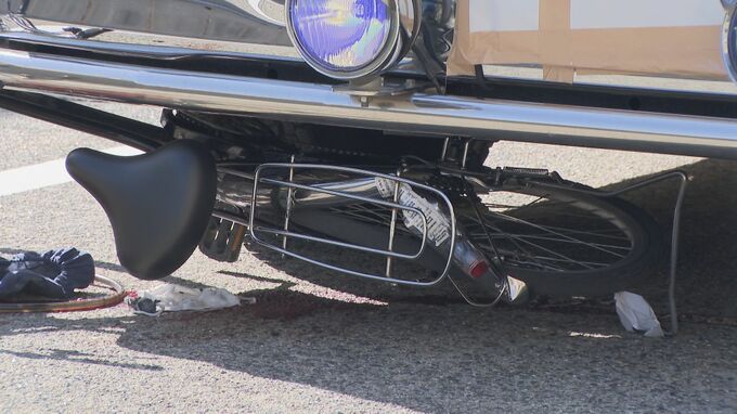 自転車と大型トレーラーが信号交差点で衝突 自転車に乗っていた60代くらいの男性が意識不明の重体 大型トレーラー運転手｢けがを負わせたことに間違いありません｣　|　名古屋・愛知・岐阜・三重のニュース【CBC news】 | CBC web