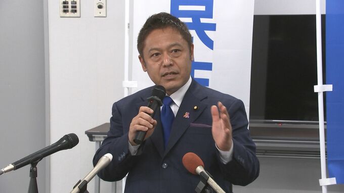 「1つの区切り、けじめ」　横澤高徳参院議員が立憲民主党岩手県連代表を任期残し辞任　選挙結果の引責理由に　後任は来月選出の予定|TBS NEWS DIG
