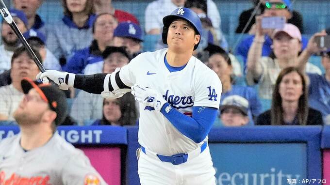 大谷翔平 1HR＆2盗塁、史上2人目「42－42」到達！2戦連続マルチで打率.295、ド軍逆転勝ちで2位D.バックスとは3差のまま|TBS NEWS DIG