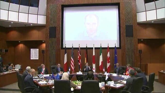 「G7香川・高松都市大臣会合」ウクライナの復興を担当する副首相からビデオメッセージ ７か国が議論　|　岡山・香川のニュース | 天気 | RSK山陽放送