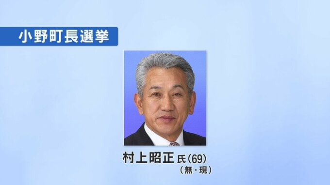 小野町長選　現職・村上氏が無投票再選　福島　|　福島のニュース│TUF