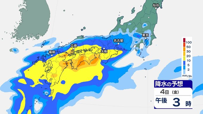 【警報級大雨のおそれ】3日～7日ごろにかけて「北日本～西日本を中心に全国的に」秋雨前線の活動や暖かく湿った空気の影響で警報級大雨の可能性が...雨・風シミュレーションで確認【気象庁3日週間予報】|TBS NEWS DIG