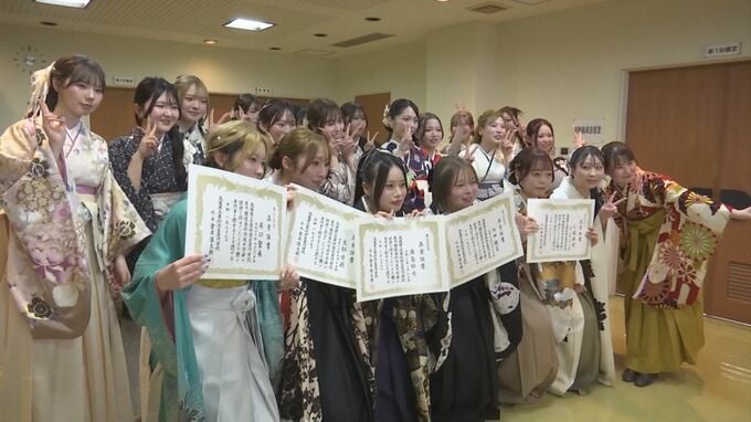 ２３人が新たな一歩　鳥取県立歯科衛生専門学校で卒業式　|TBS NEWS DIG