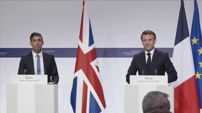 5年ぶり英仏首脳会談  関係の改善アピール　スナク首相「新たなスタート」|TBS NEWS DIG