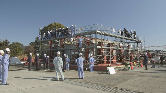 東海第二原発を東海村村長らが現地視察　防潮堤の基礎部分の工事「かなり大変だと思う」|TBS NEWS DIG