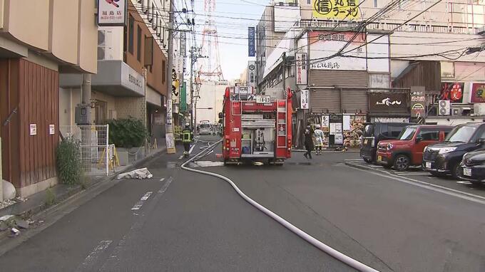 JR福島駅前のビルで火事「建物1階から黒煙」けが人なし　|　福島のニュース│TUF