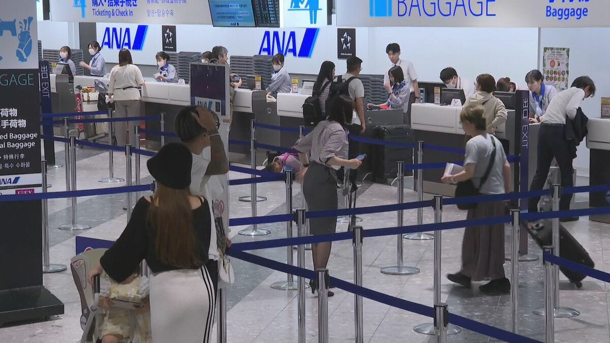 台風情報】新千歳空港 羽田便を中心に99便欠航…「とりあえず大阪に着き