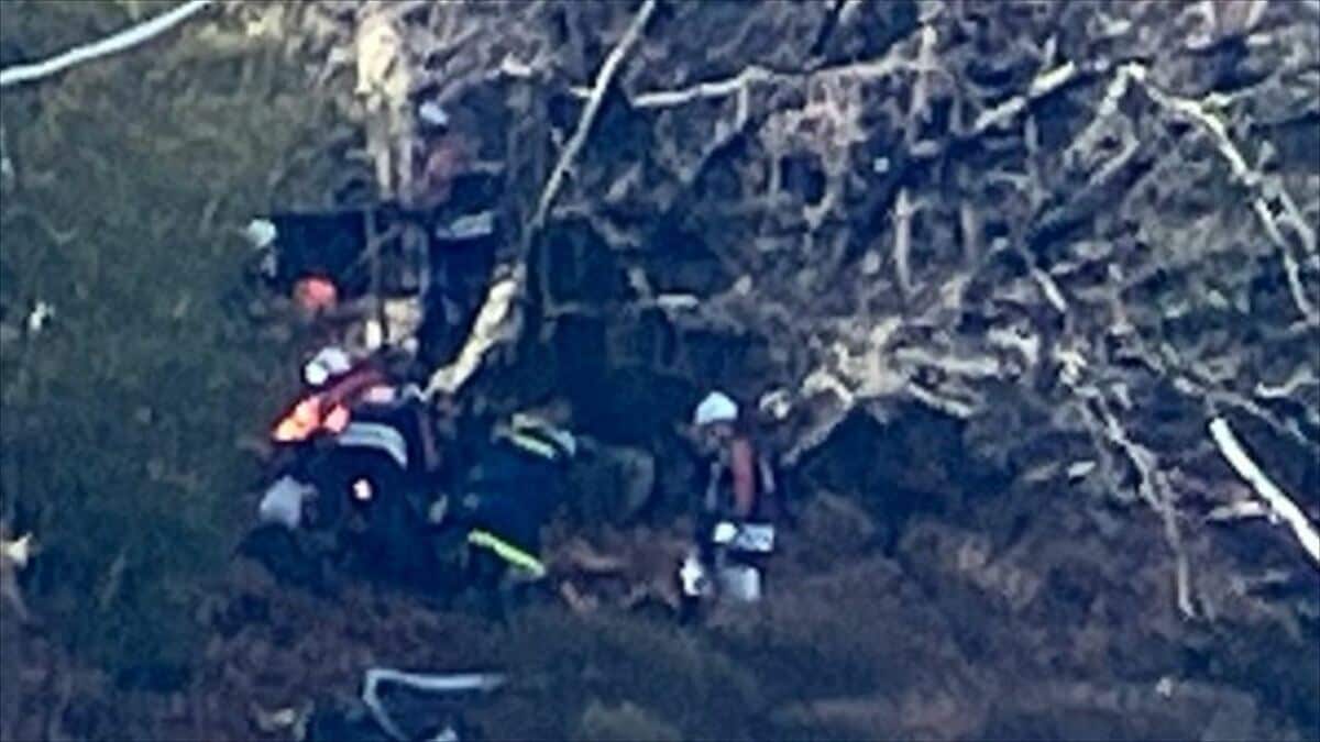 【速報】山林火災が発生　「山裾で煙が上がっている」と通報　山梨・甲州市