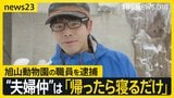 旭山動物園の職員・鈴木達也容疑者を逮捕 過去の取材で「夢がかなって飼育員に…」 その一方…知人には“夫婦仲”について「帰ったら寝るだけ」【news23】|TBS NEWS DIG