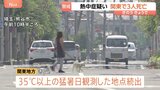 いずれも熱中症の疑い 関東地方で3人死亡　あす22日も厳しい暑さ「熱中症警戒アラート」九州～東北の41都府県・41地域に|TBS NEWS DIG