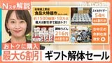 “ギフト解体セール”で最大6割引き お中元など余剰在庫が激安に「お客様・お取引先・百貨店の三方よし」【Nスタ解説】|TBS NEWS DIG