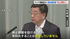 マイナ保険証持たない人の「資格確認書」、廃止期限や有料化は考えず　松野官房長官| TBS CROSS DIG with Bloomberg