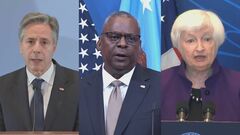 米・バイデン政権の閣僚らがウクライナ財政支援の承認を議会に要求| TBS CROSS DIG with Bloomberg