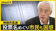 「まんじゅうや」「だんごさん」東京高裁も「無効」と判断…茨城・神栖市長選訴訟「なぜ名前で書かない？」市民からは困惑の声も【news23】| TBS CROSS DIG with Bloomberg
