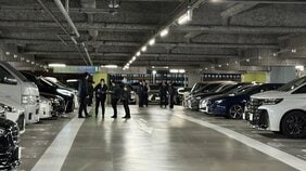 【速報】羽田空港第3ターミナル駐車場で現金1億9000万円が入ったスーツケースを持った男性が3人組の男らから催涙スプレーをかけられる 男らは逃走中　警視庁|TBS NEWS DIG