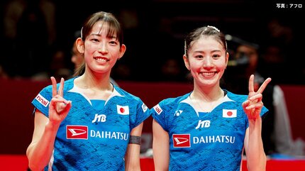 バド志田千陽＆松山奈未が2大会連続のベスト4進出 準決勝はパリ五輪