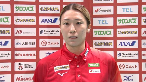 五輪出場へ!バレー女子代表が練習公開 石川真佑「最後までしっかり戦い切りたい」佐藤淑乃「日本らしいバレーボールができたら」|TBS NEWS DIG