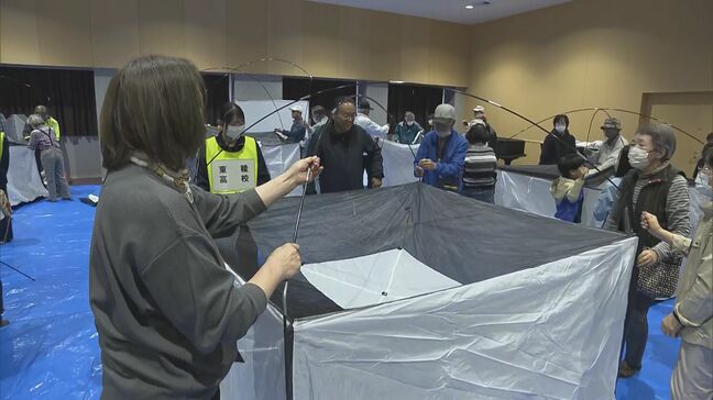 スマホ活用して避難の受け付け　福島市で総合防災訓練　|TBS NEWS DIG