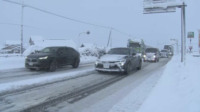 【大雪情報】北陸地方は積雪が急増　富山市猪谷で積雪121㎝（午後8時現在）　富山県では11市町村に大雪警報　警報級の大雪や高波、暴風雪となる地域が拡大するおそれ【雪と雨と風のシミュレーション】|TBS NEWS DIG
