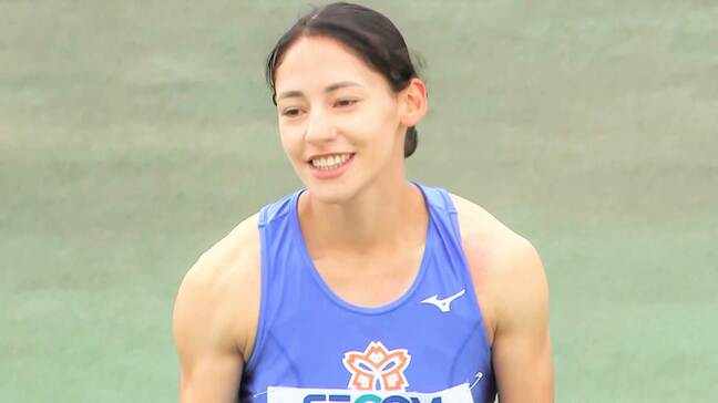 女子400m 日体大のフロレス・アリエ、52秒82の大会新記録で大会2連覇 ! 【関東インカレ】|TBS NEWS DIG